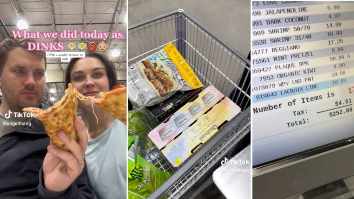 La pareja se muestra en varios videos en la red social TikTok haciendo compras y disfrutando de viajes y lujosos restaurantes.