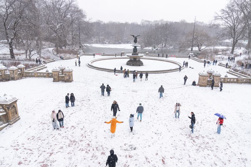 Tormenta invernal que azota Estados Unidos