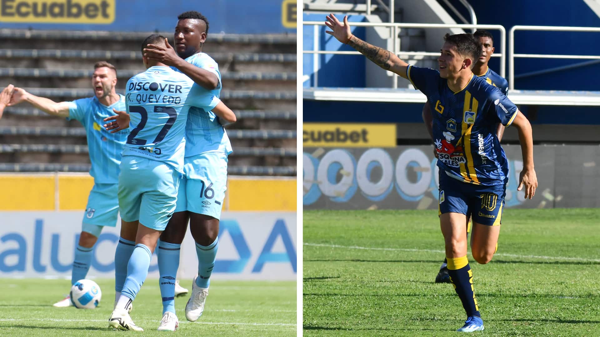 Universidad Católica y Delfín SC en Liga Pro