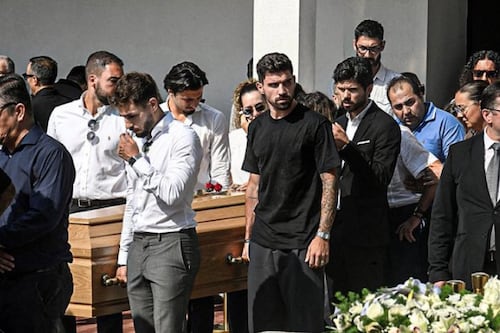 Dolor en Gondomar: emotivas imágenes del funeral de Diogo Jota y André Silva con figuras del fútbol mundial