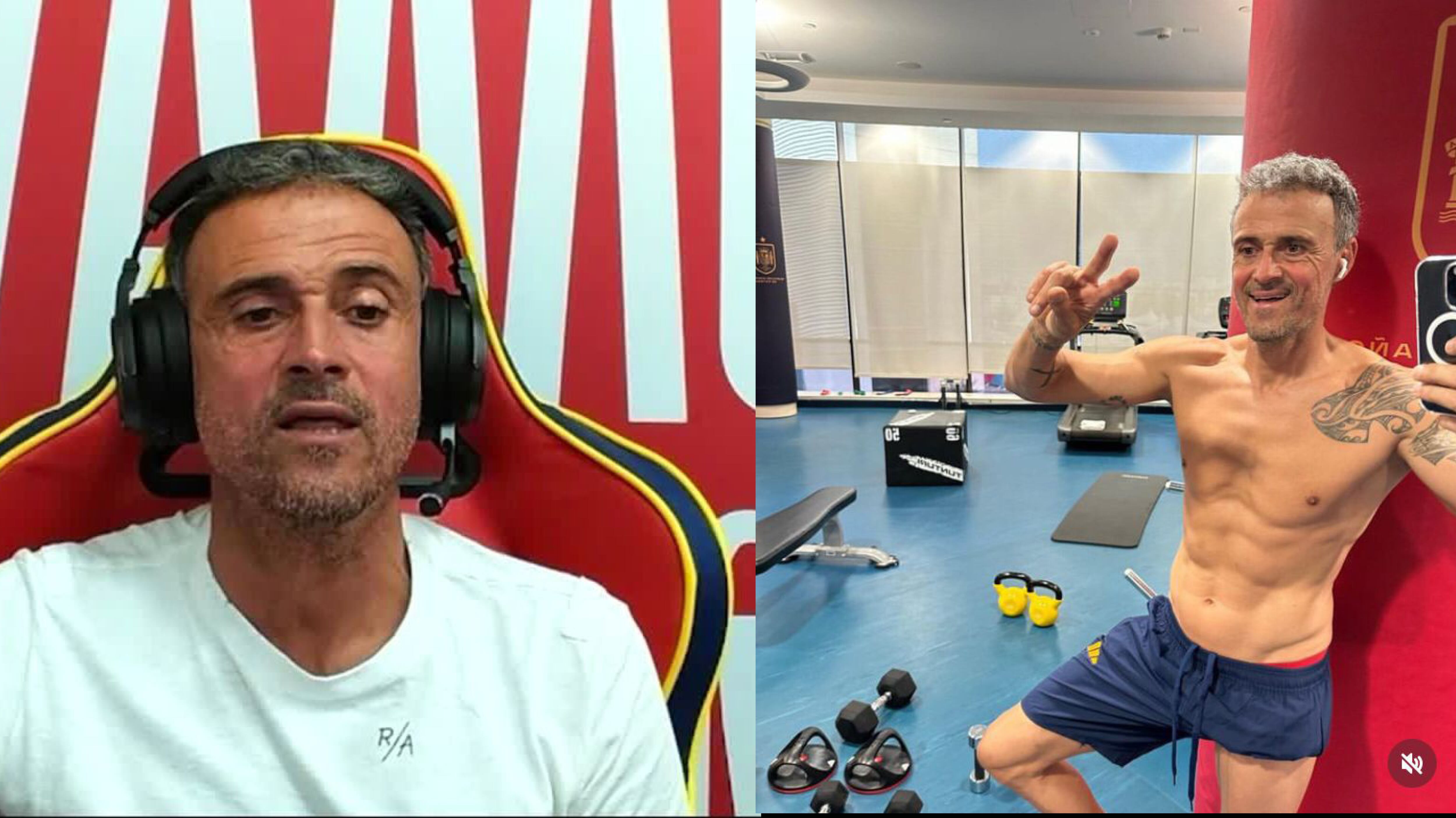 El polémico video de Luis Enrique ex futbolista