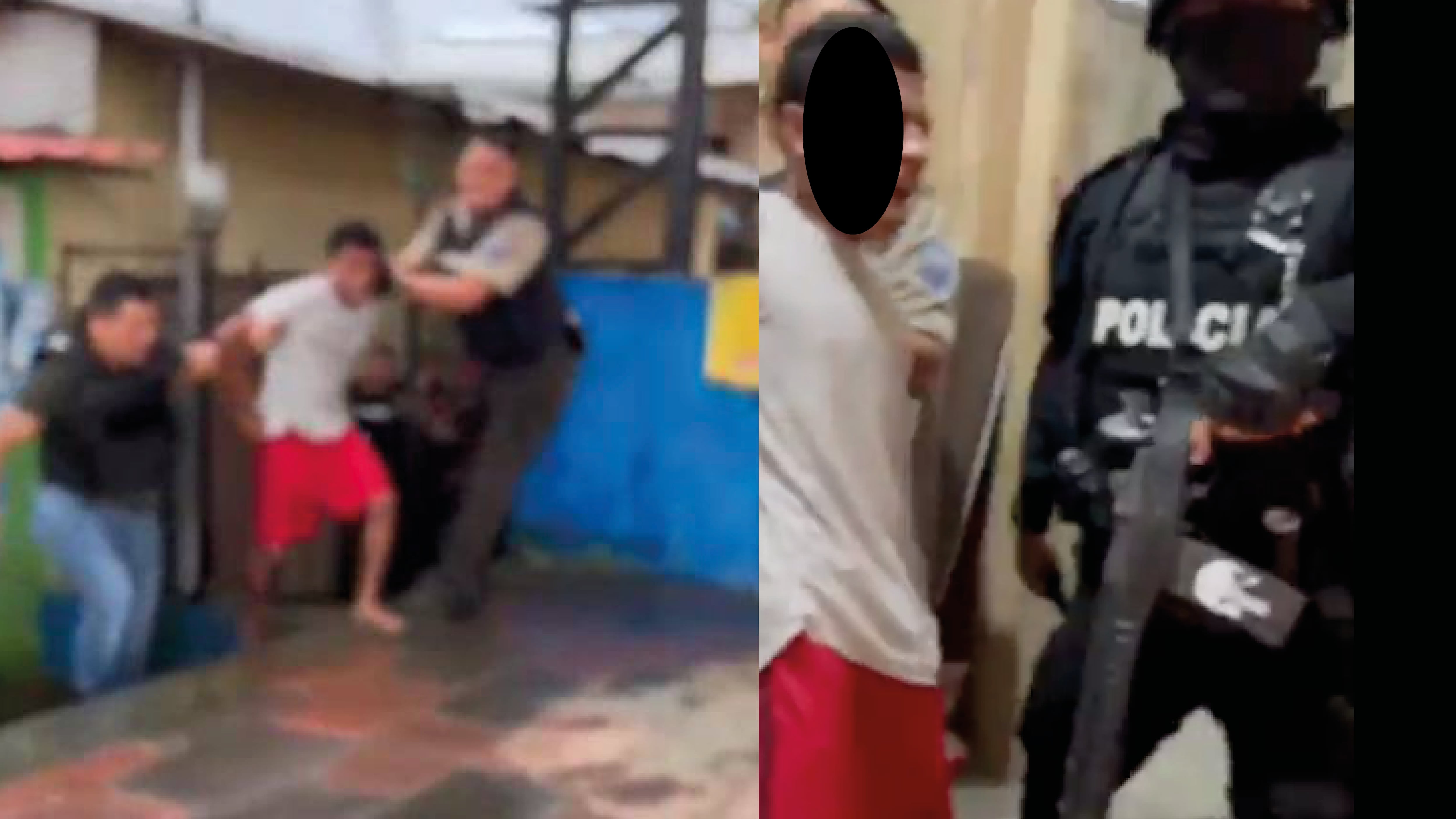 Implicado en ataque a policías en Pedernales se puso a llorar durante su captura