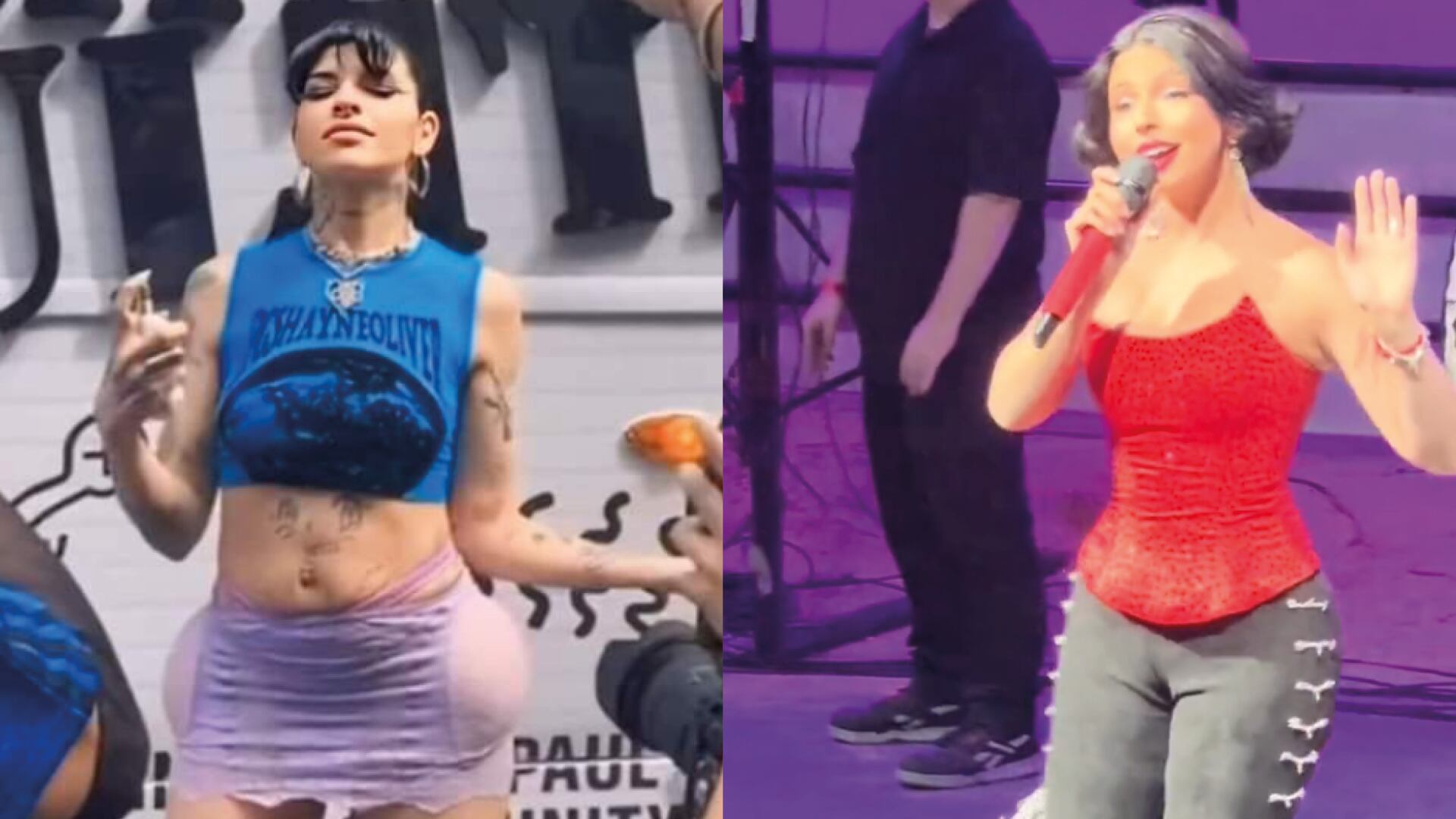 Cazzu y Ángela Aguilar