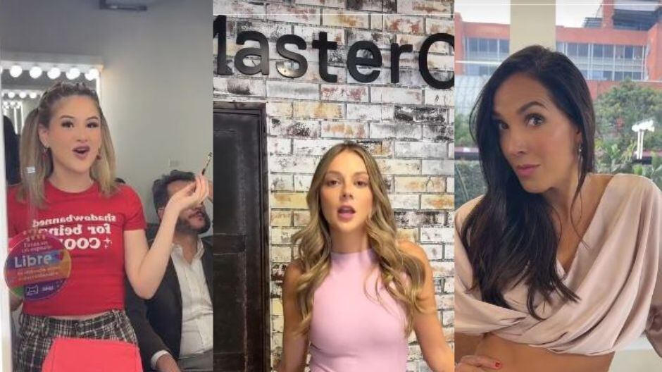 Celebridades en su primer día de grabación para MasterChef Celebrity Ecuador