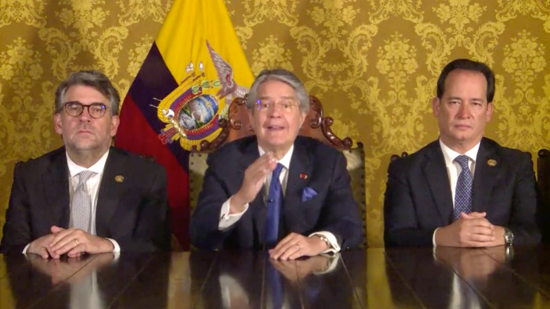 Guillermo Lasso en cadena Nacional