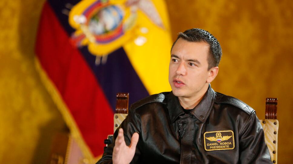 Daniel Noboa encargará su puesto a la Vicepresidencia antes de iniciar su campaña para las Elecciones 2025.