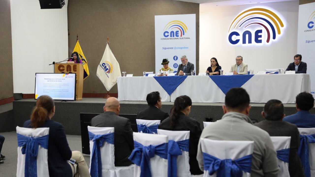 Cuatro ejes temáticos guiarán el Debate Presidencial 2023