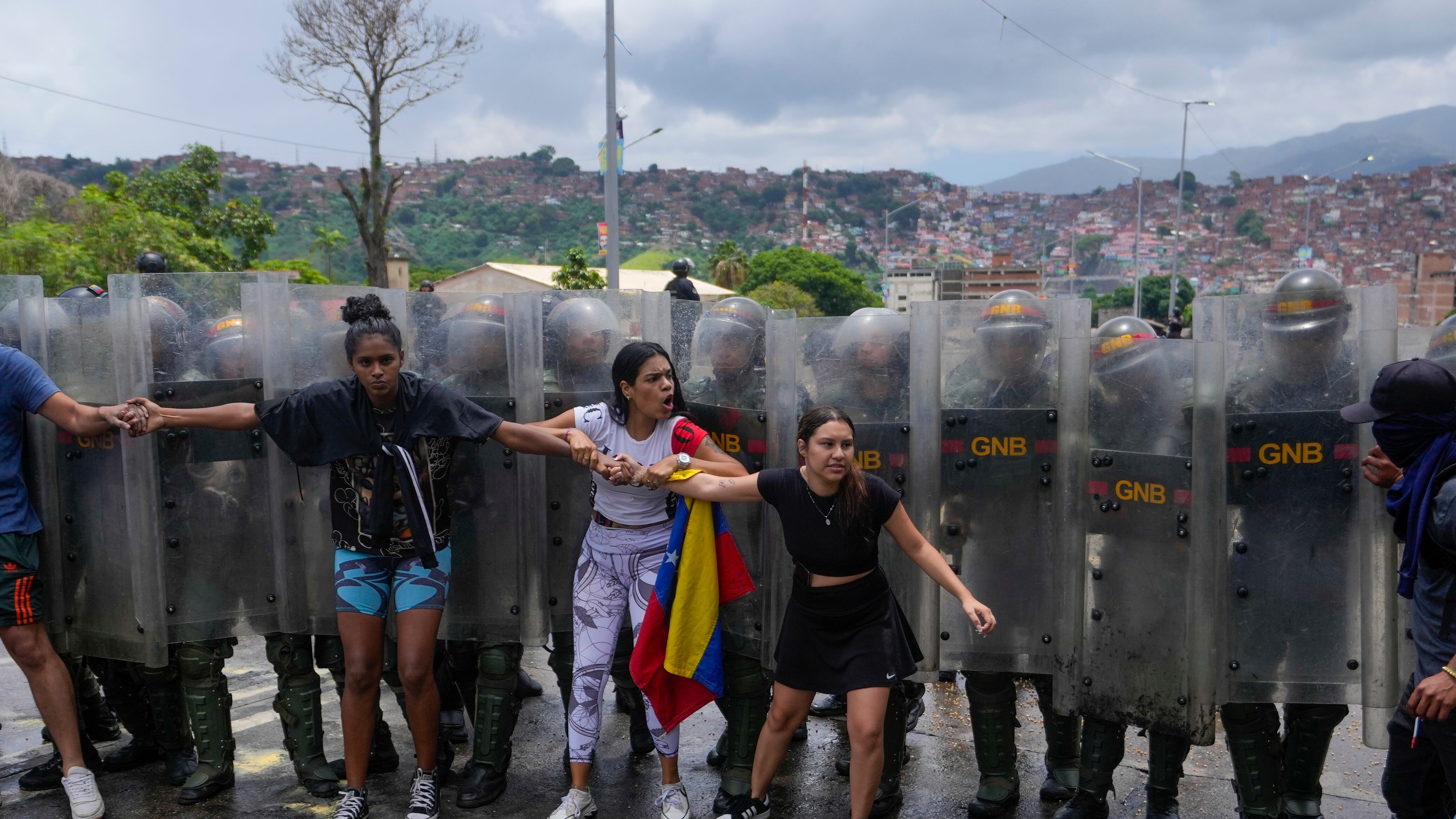Protestas en Venezuela tras las elecciones