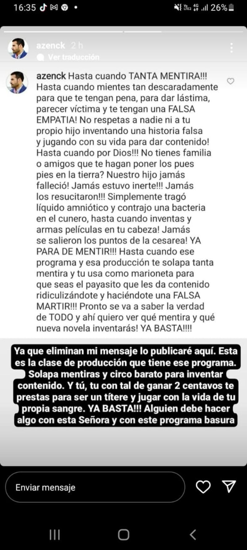 Allan Zenck y Carolina Jaume