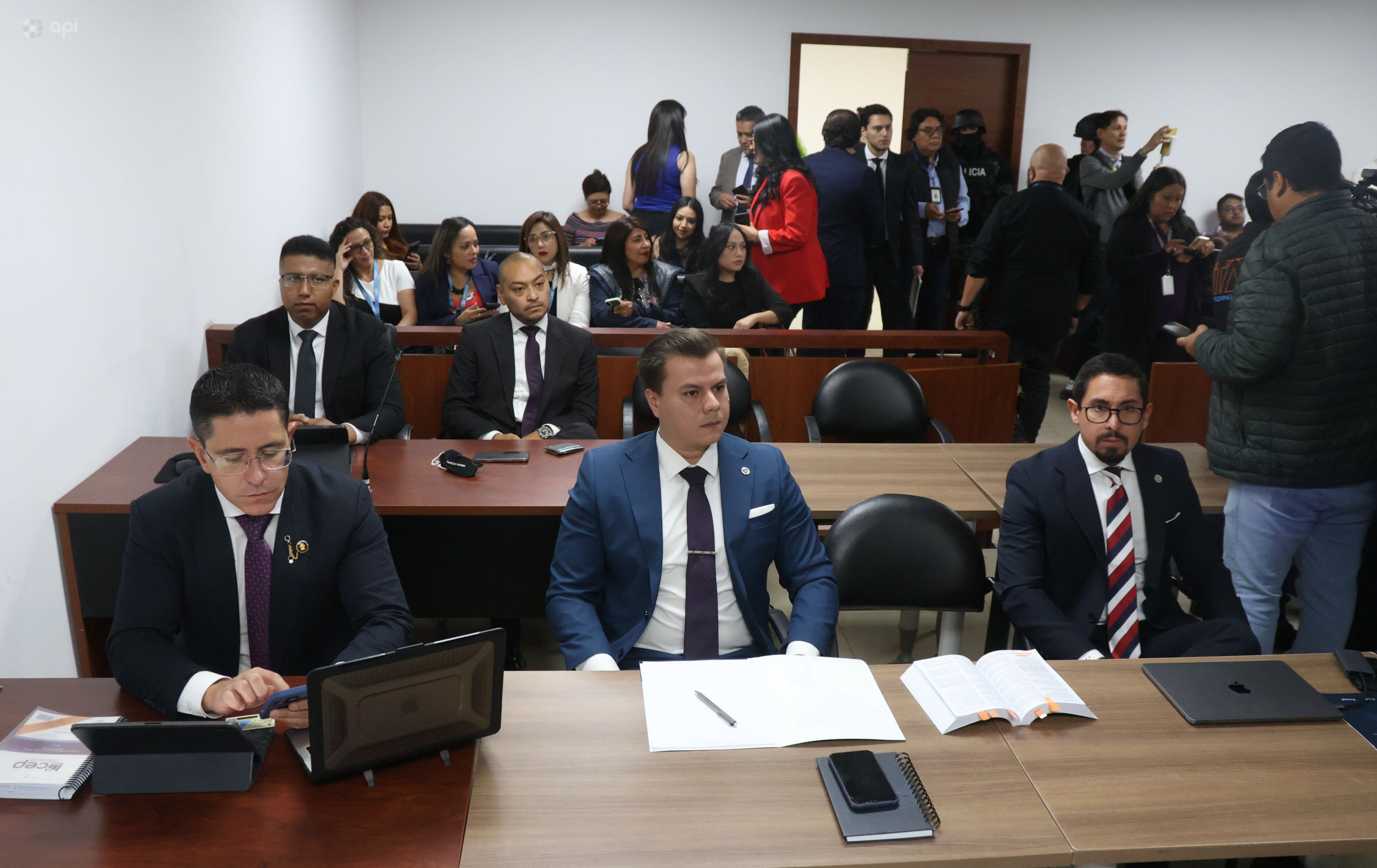 Fiscalía revela los elementos de convicción que presumen la participación José Serrano, Xavier Jordán, Ronny Aleaga y Daniel Salcedo en el caso Villavicencio