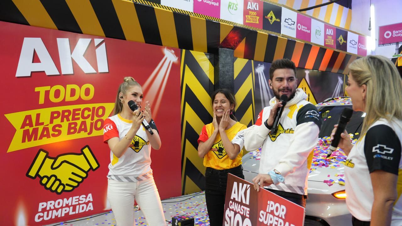 Lady Choez Pin, ganadora de la Mano Maratón