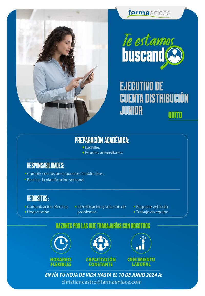 Vacantes laborales en Ecuador