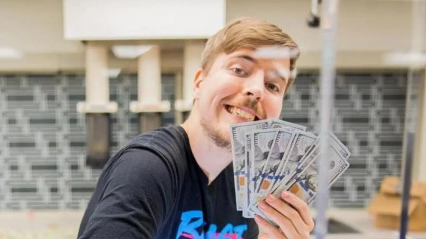 Youtuber Yimmy Donaldson, MrBeast.