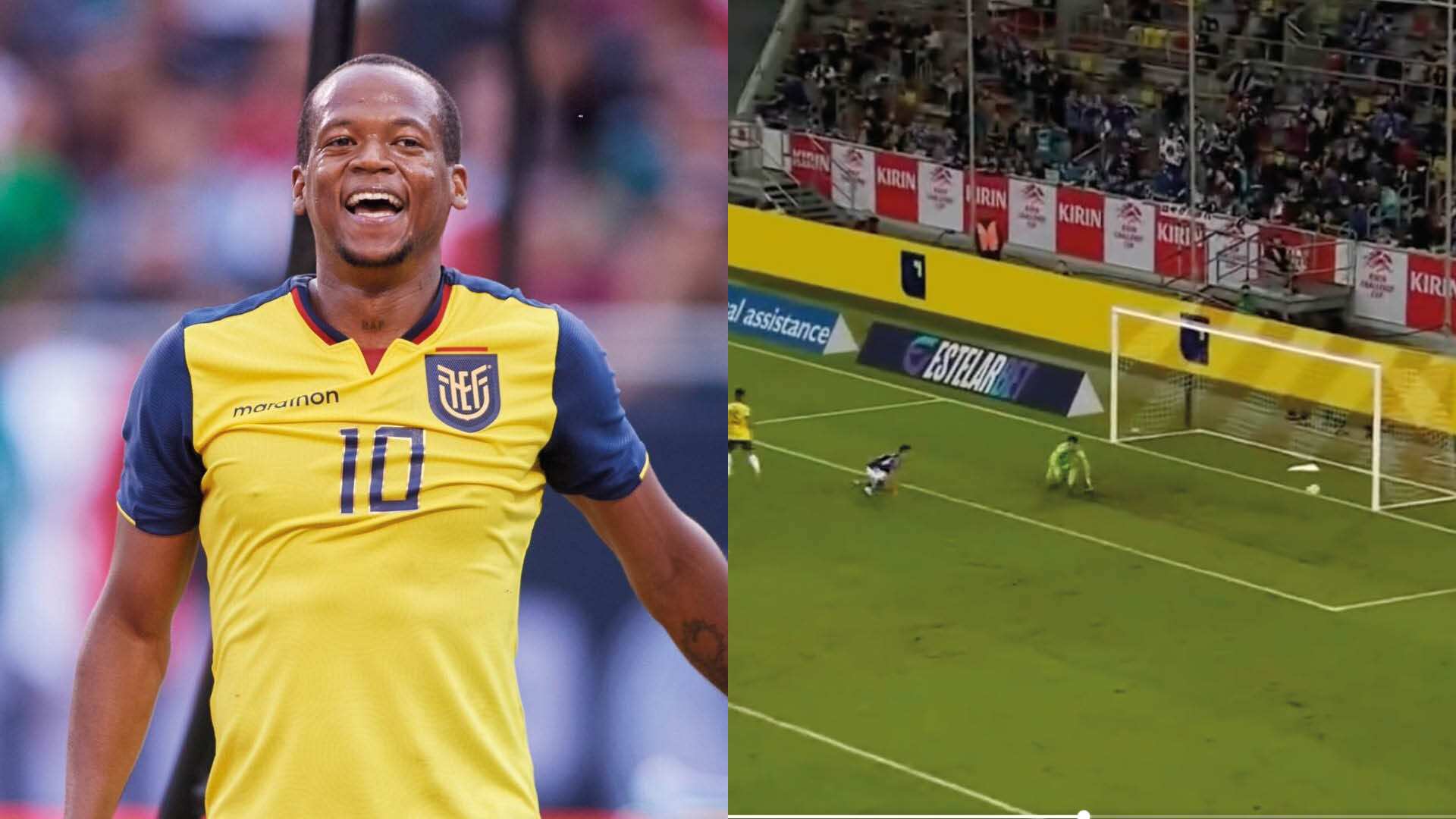 ¡El arco está maldecido! Ecuador tuvo la más clara para abrir el marcador ante Japón a mando de Romario Ibarra