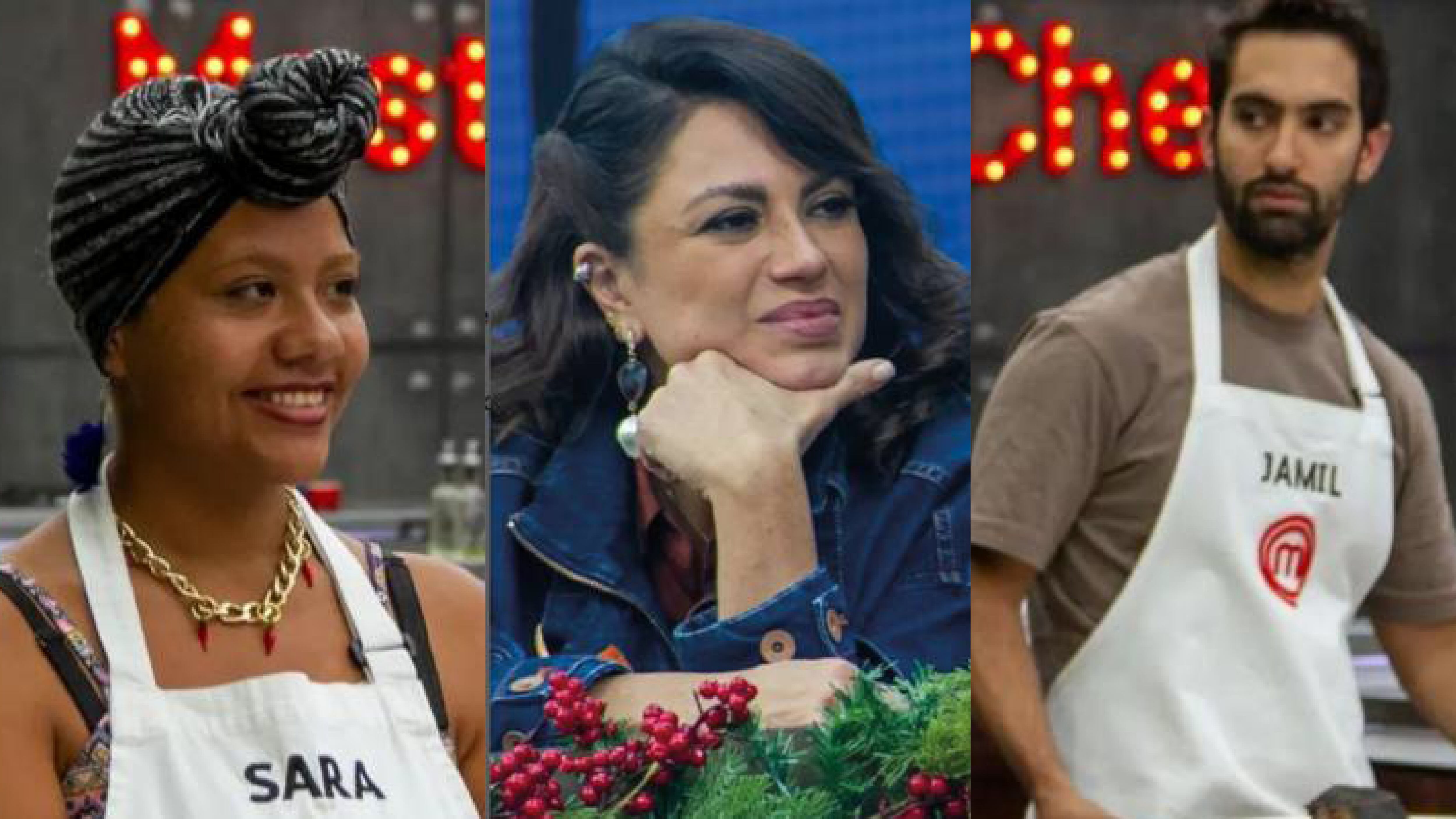 Sara, Alexandra y Jamil