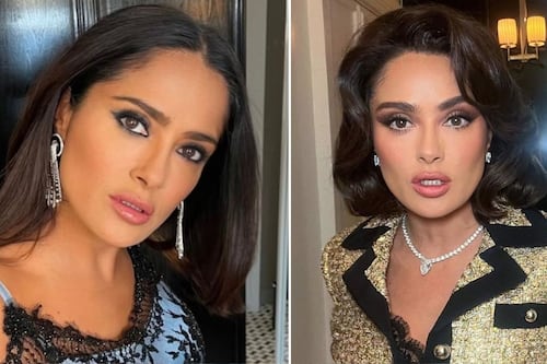 Salma Hayek revela su “secreto” inesperado para ocultar sus canas
