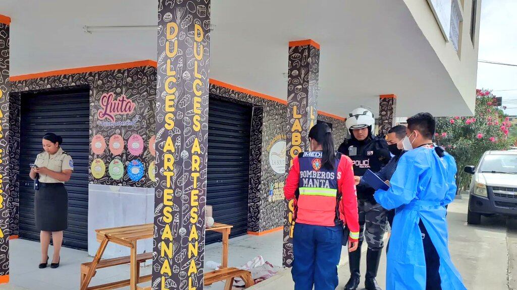 Quinto asesinato a mujeres en Manta: La mataron mientras estaba desayunando en una panadería