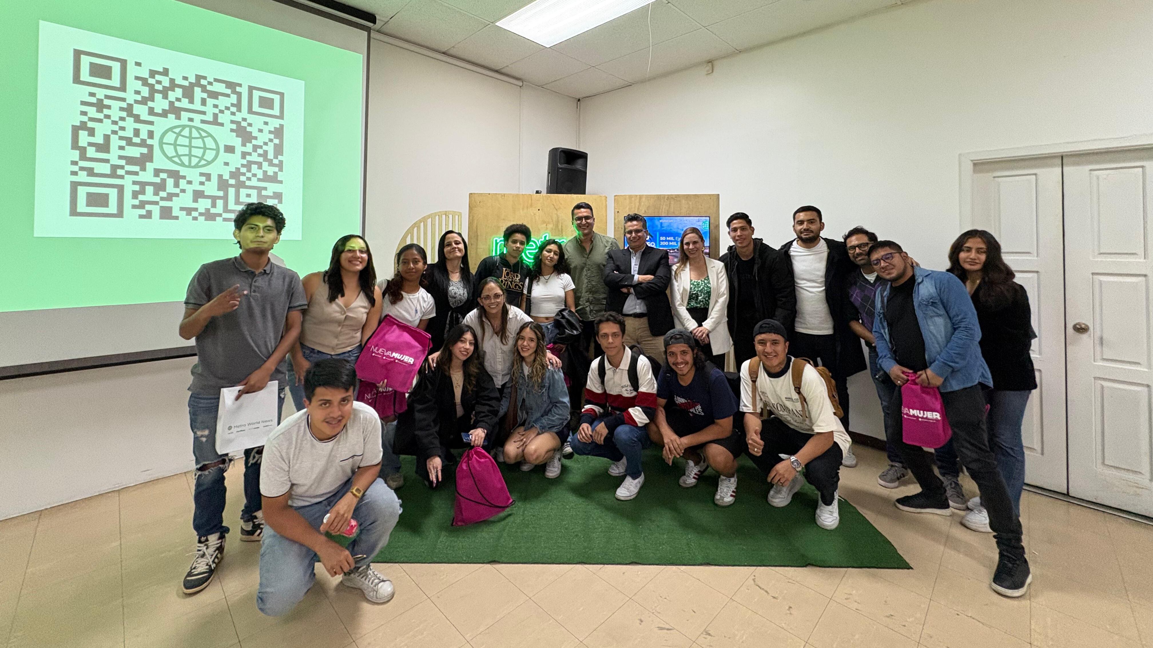 Metro Ecuador aporta en la formación de comunicadores creando espacios para talentos jóvenes