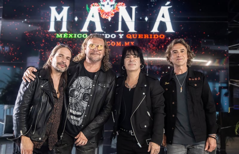 La banda mexicana Maná está lista para ser parte del espectáculo en la inauguración del Mundial 2026 este 11 de junio.