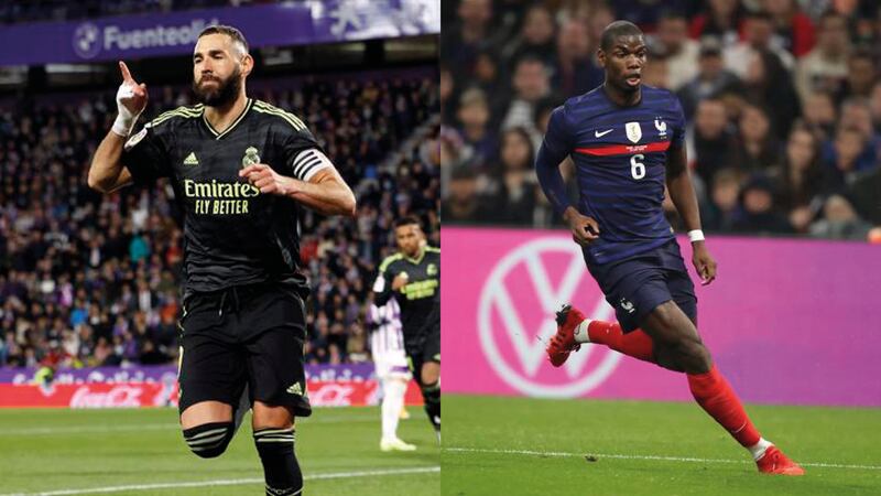 Karim Benzema y Paul Pogba tuvieron roces en la selección francesa