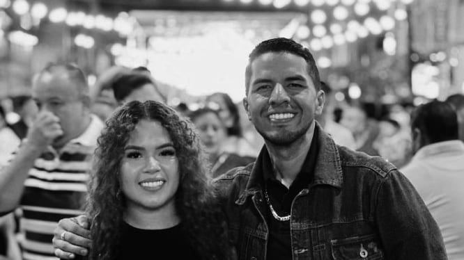 ¿Quién era la esposa de Cristhian Nieto?