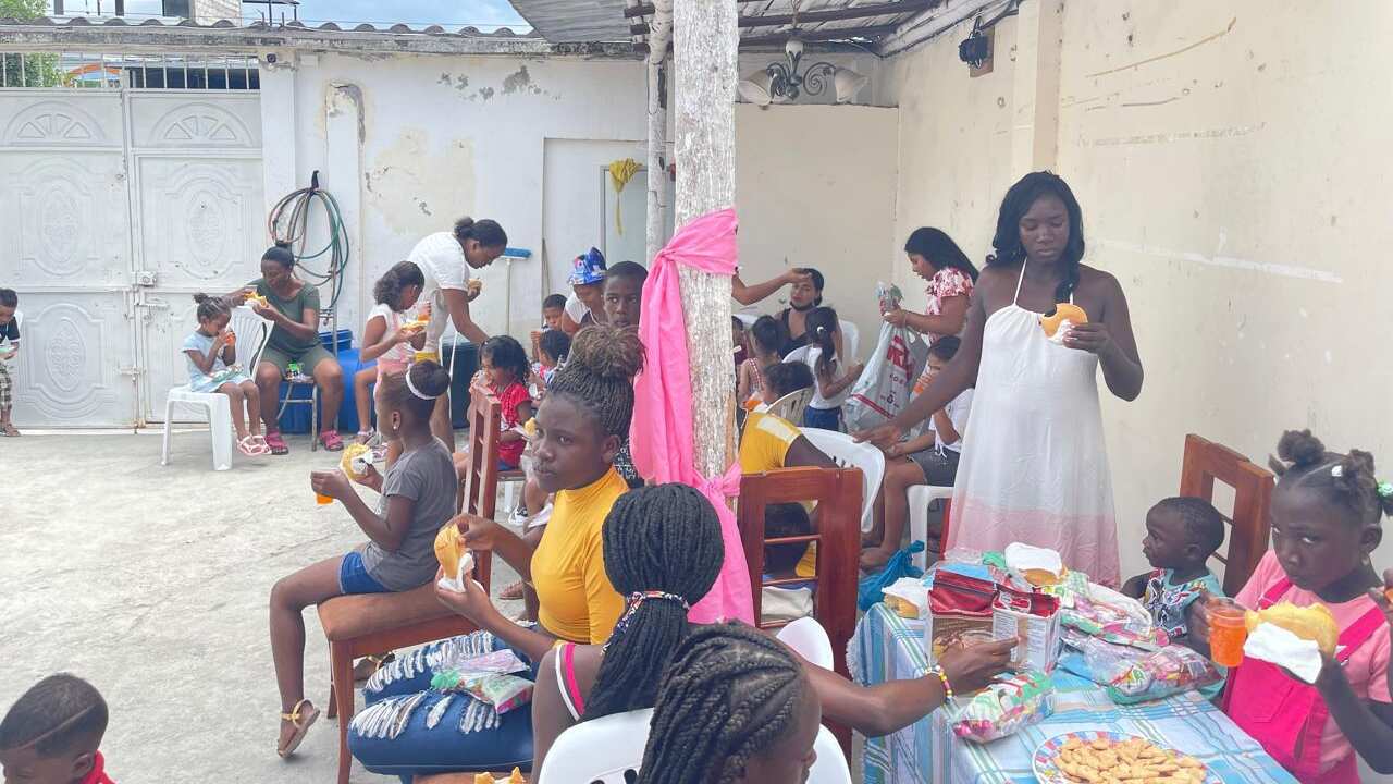 Agasajo de la Fundación Hellen Quiñonez