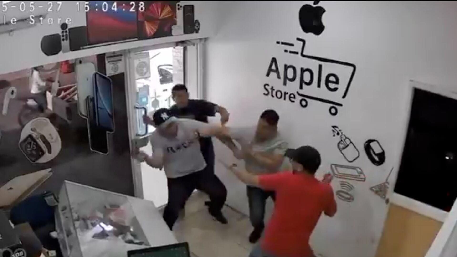 Intento de robo en local de Manta