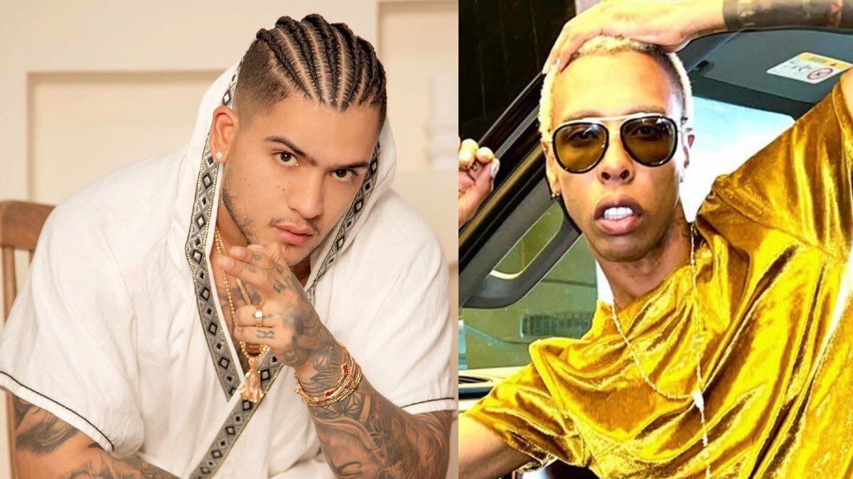 Foto de los cantantes colombianos B-King y DJ Regio Clown asesinados en México.