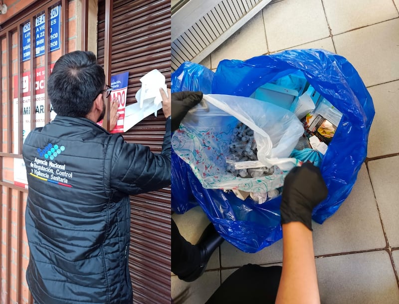 Arcsa en Cuenca, clausura farmacias por la venta de medicamentos caducados