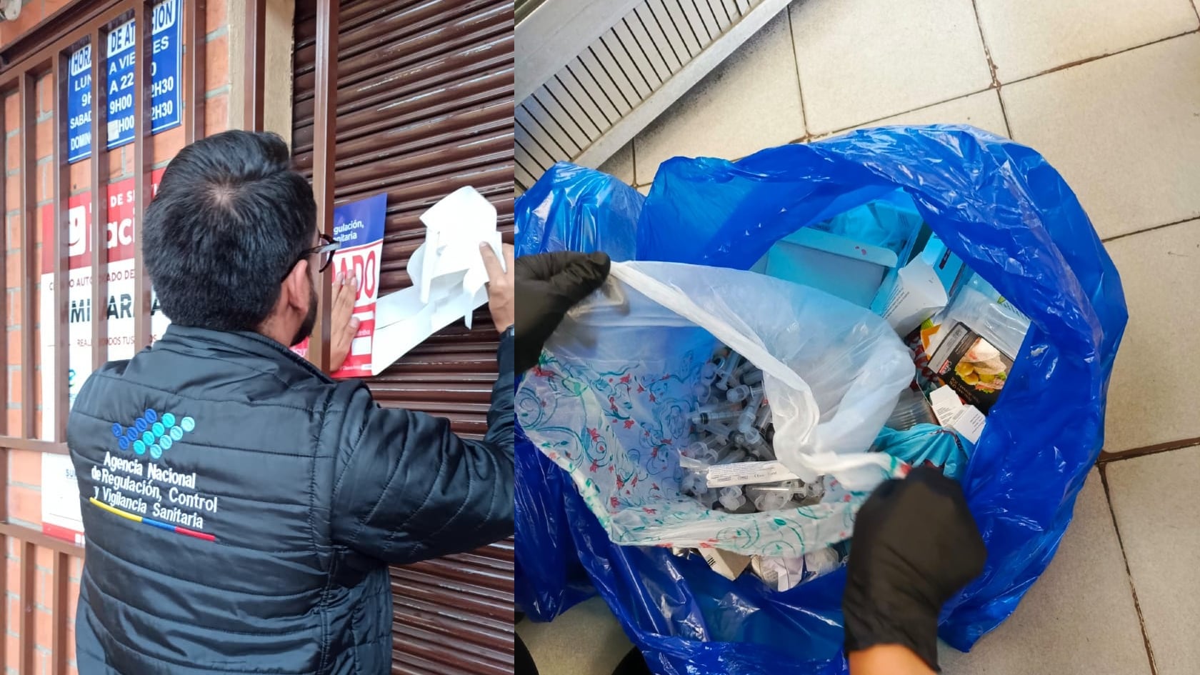 Arcsa en Cuenca, clausura farmacias por la venta de medicamentos caducados