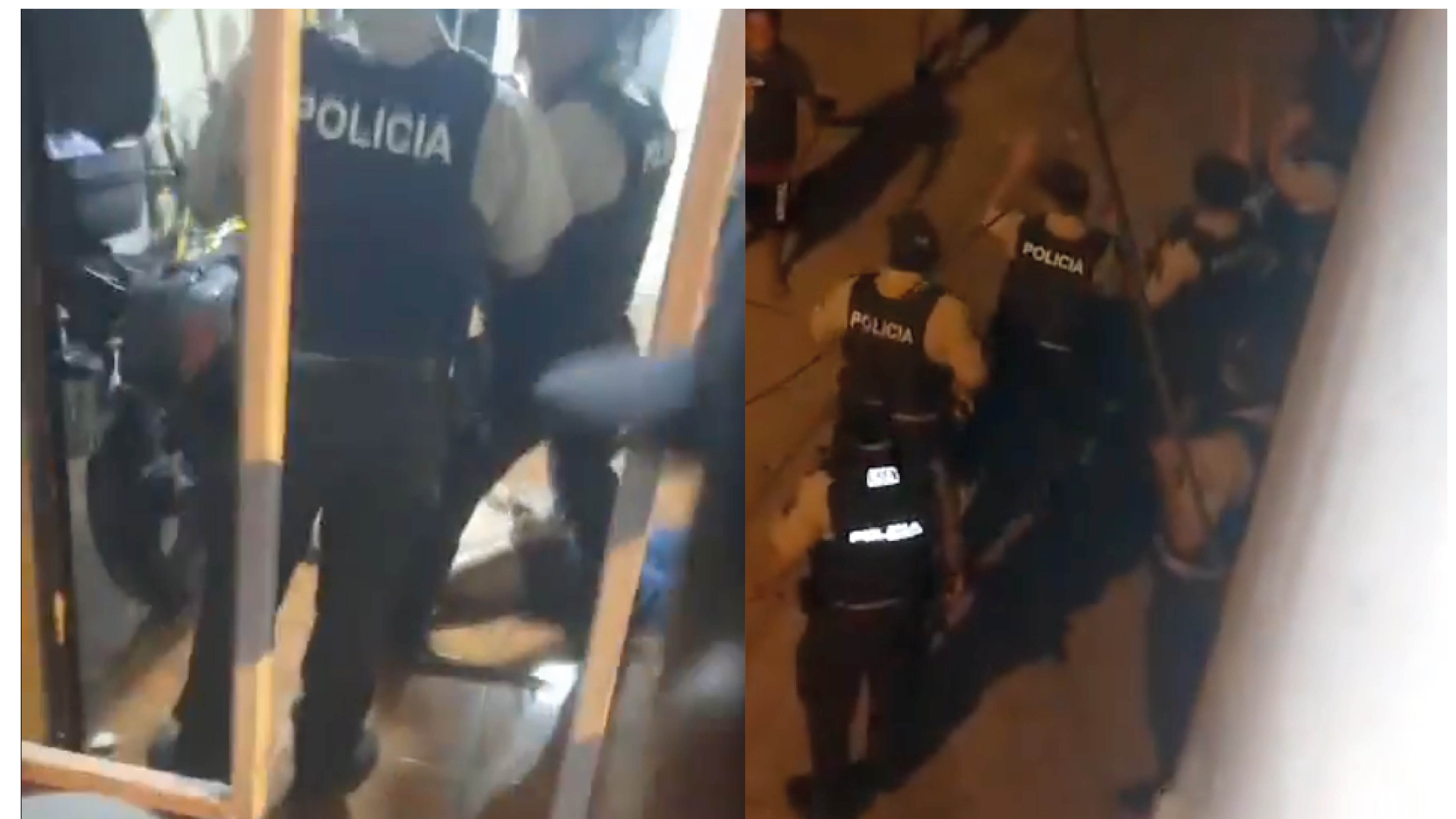 Delincuente se refugia en una casa para no ser linchado