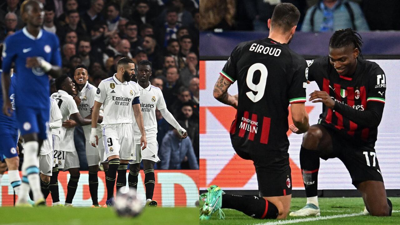 Real Madrid y Ac Milán se clasifican en la Champions League