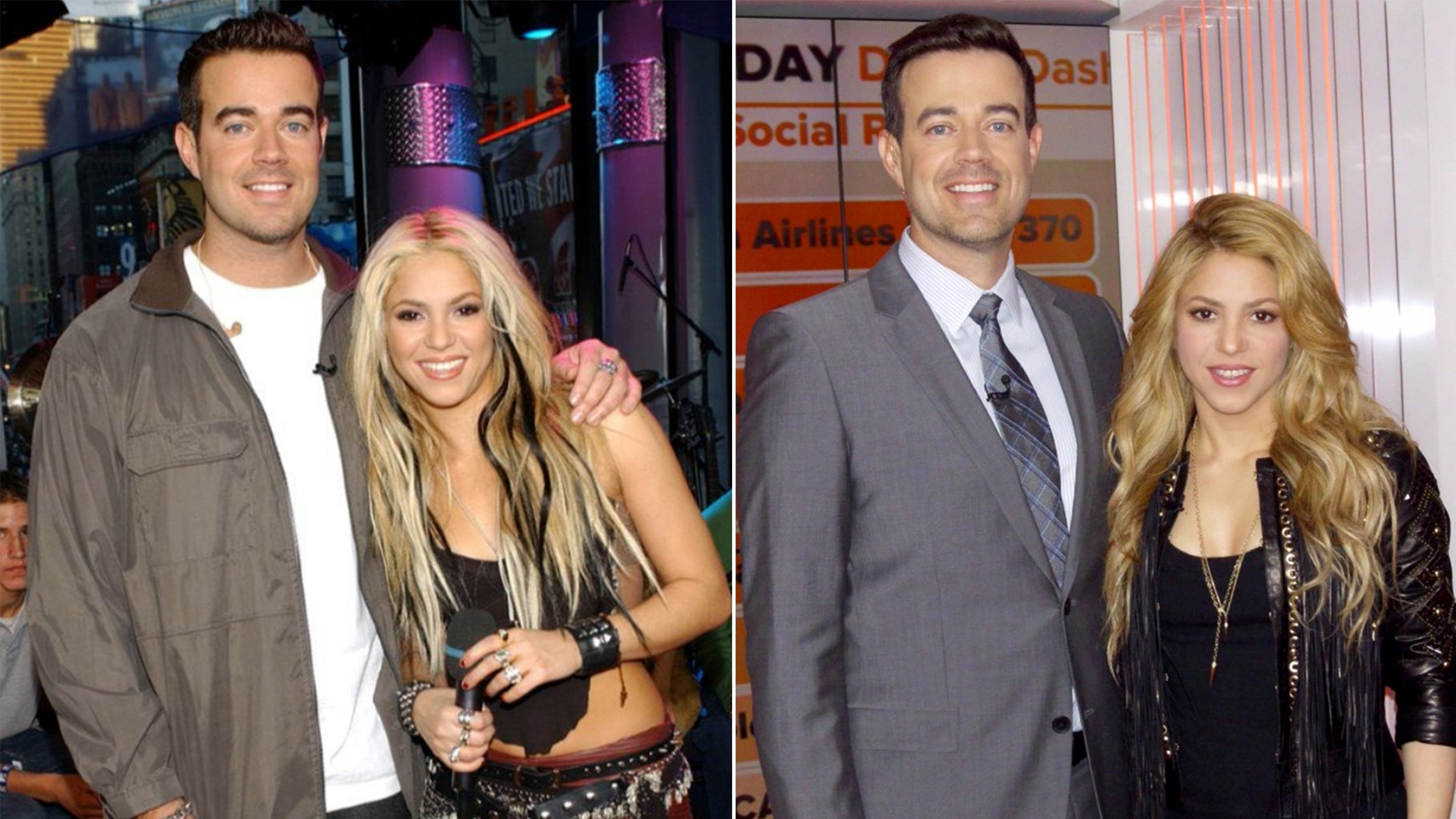 Shakira y Carson Daly tienen años conociéndose  (Foto: Today)