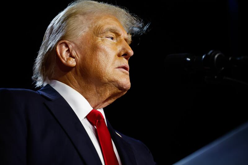 Donald Trump, presidente de los Estados Unidos.