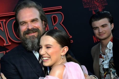 Millie Bobby Brown denuncia a David Harbour por acoso e intimidación