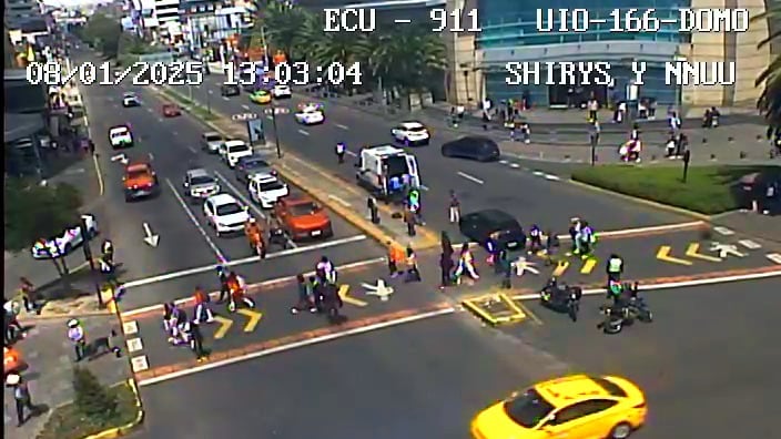 Una persona fue atropellada en el norte de Quito