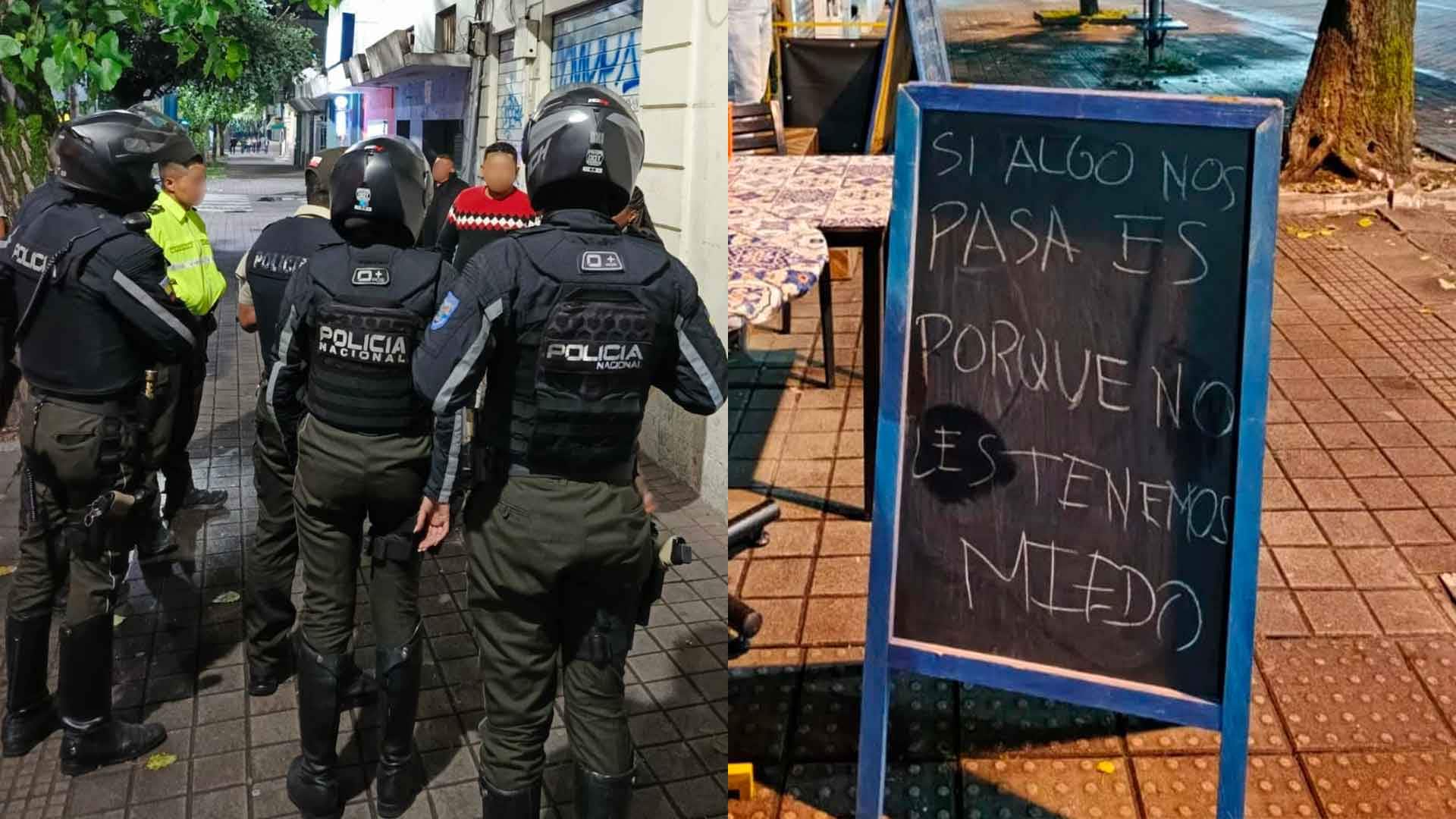 Dueños de un café libro denuncian amenazas de muerte en el norte de Quito.