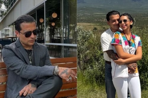 ¿Lo notaste? Nodal confunde el nombre de su esposa en plena transmisión en vivo