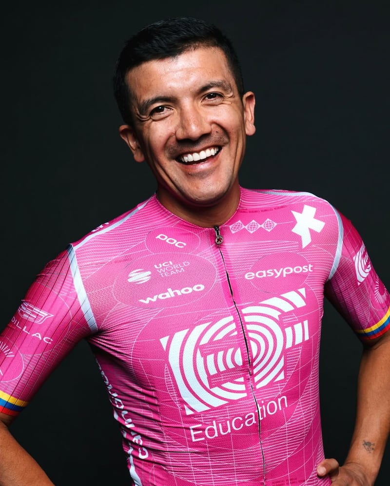 Richard Carapaz inicia su temporada el 28 de enero del 2026.