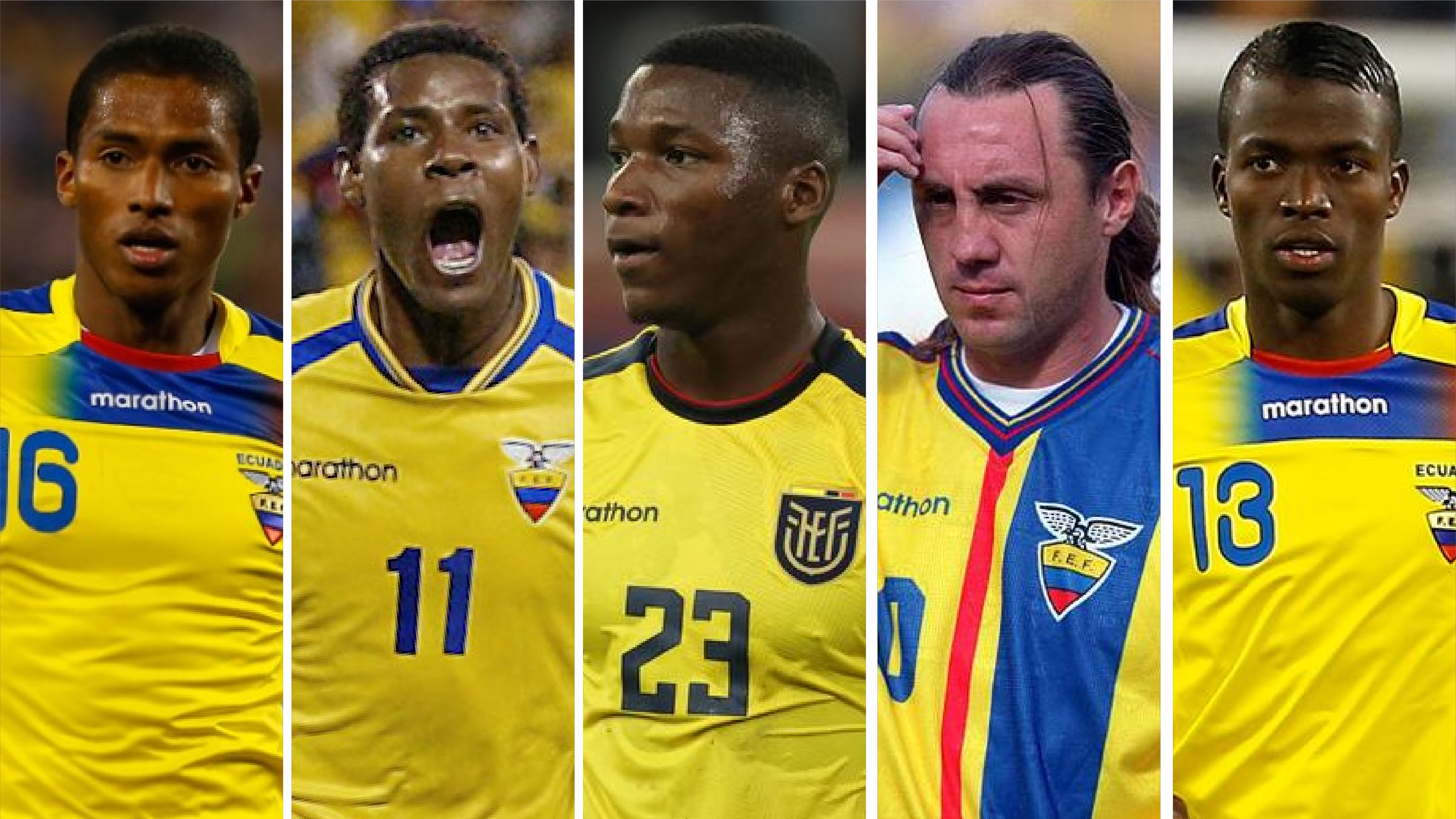 Jugadores históricos de la Tri