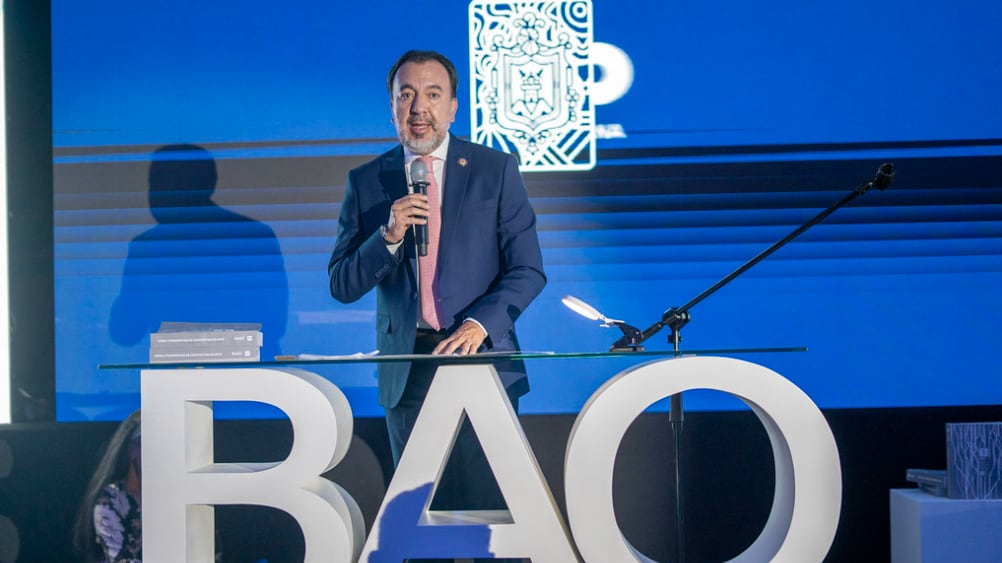 Pabel Muñoz Lopez, Alcalde Metropolitano de Quito, XXV Bienal Panamericana de Arquitectura de Quito