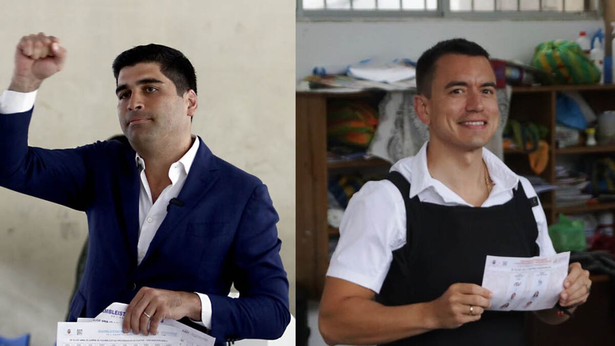 Otto Sonnenholzner felicita a Daniel Noboa