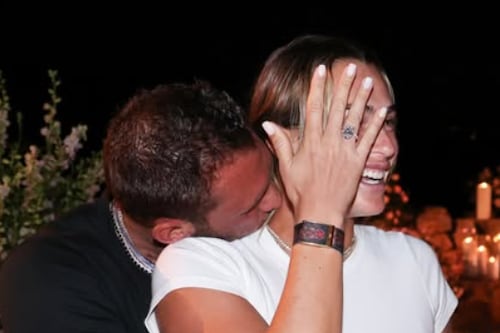 Así es el anillo millonario con el que le pidieron matrimonio a Aryna Sabalenka