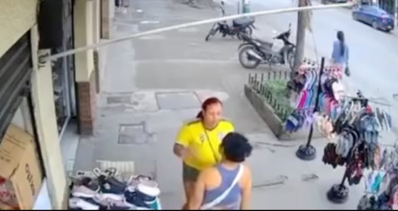 Ataque con cuchillos en Cali quedó grabado