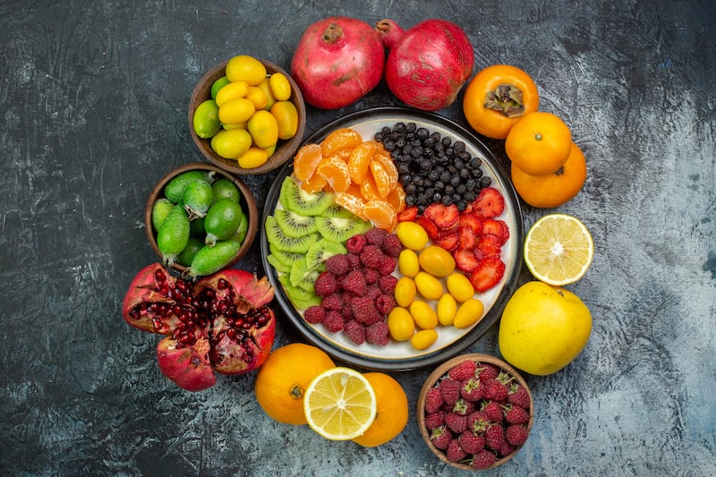 frutas para el cuerpo