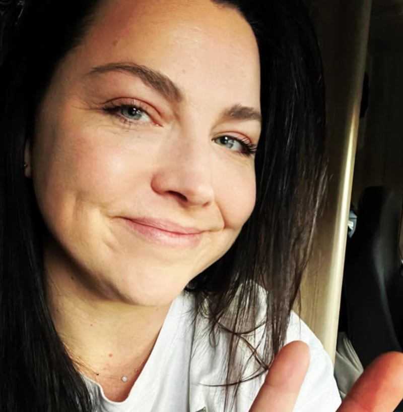 Así luce ahora Amy Lee, la vocalista de Evanescence