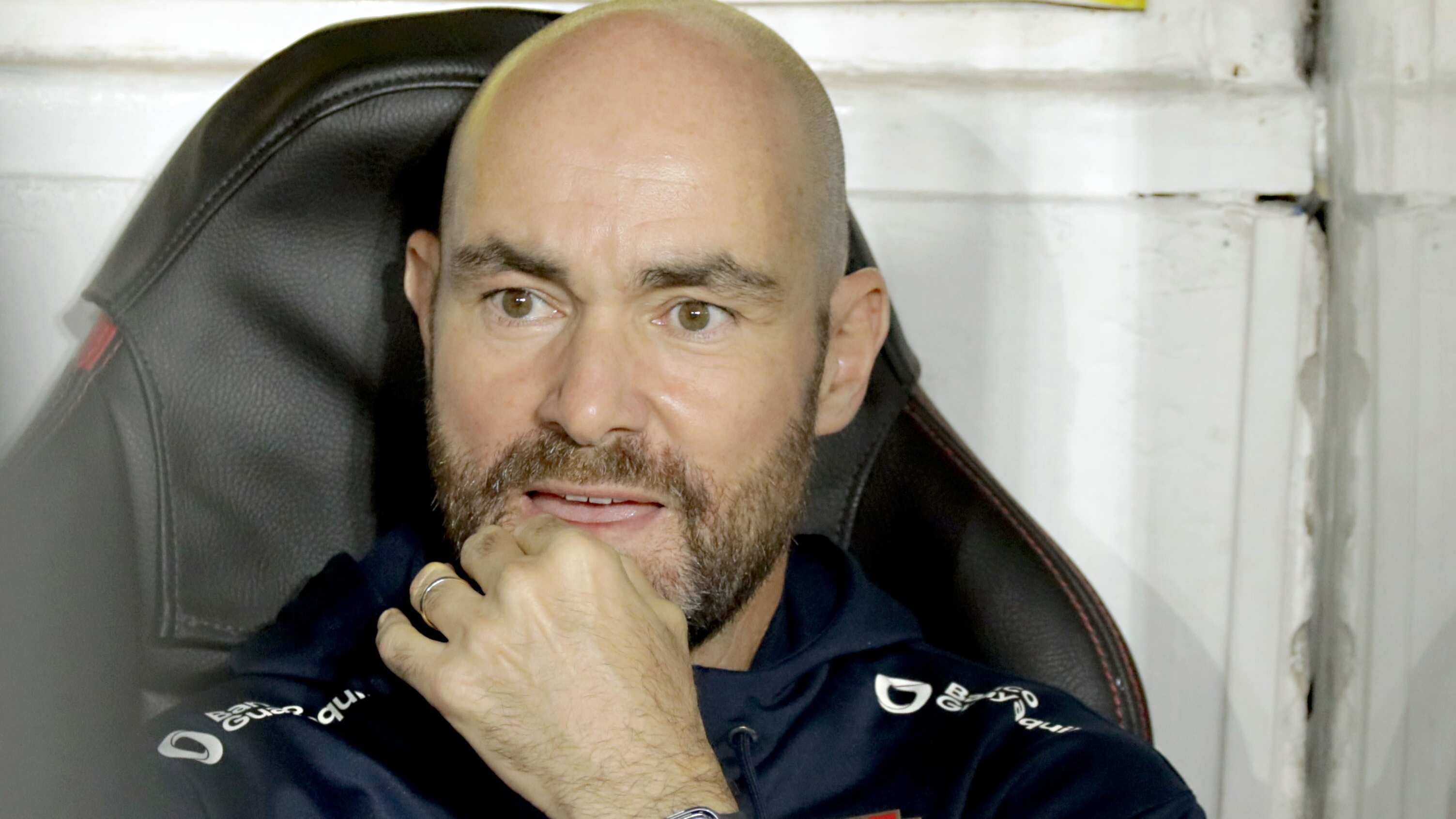 Félix Sánchez Bas en el Ecuador vs Colombia