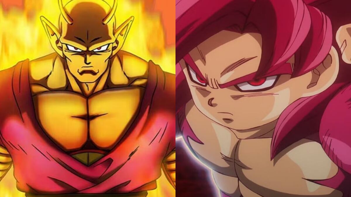Orange Piccolo de Dragon Ball Super vs Super Saiyajin 4 de Dragon Ball Daima