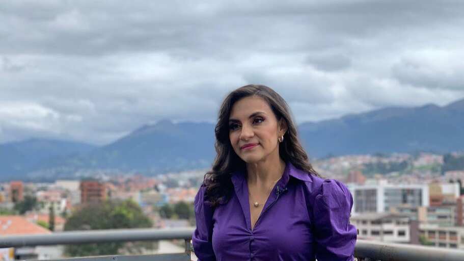 Verónica Abad, binomio de Daniel Noboa