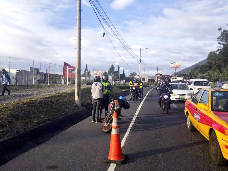 Cierres viales en Quito